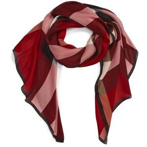 Burberry London Mega Check Silk Scarf